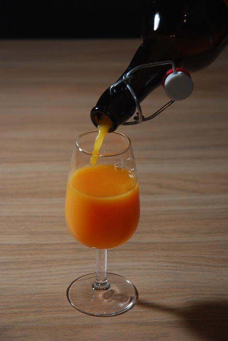 Un vert d'orange