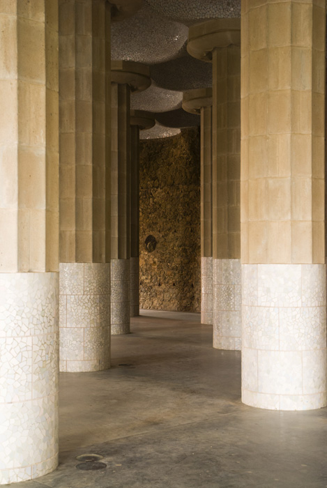 Park Guell, le dessous