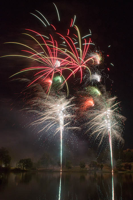 Feu d'artifice de la reynerie