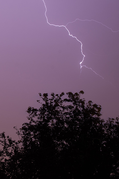 Premier orage